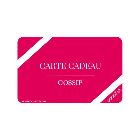 carte-cadeau Gossip 1000 Da