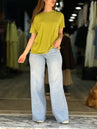 Jean gossip Palazzo  mid rise