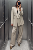 Ensemble gossip beige  4 boutons
