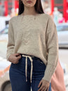 Pull laine gossip beige