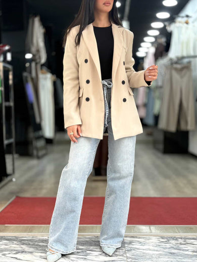 Veste blazer gossip beige