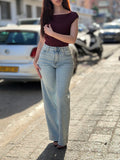 Jean Wide leg clouté