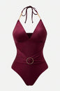 Ensemble maillot une pièces et paréo