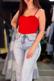 Body  drapé rouge