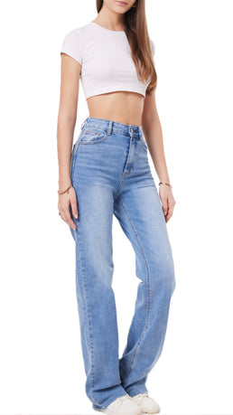 Jean loose  straight extra long