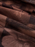 Haut corset marron