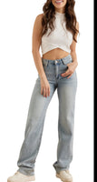 Jean Gossip straight mid ride extra long