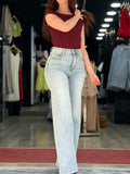 Jean Wide leg clouté