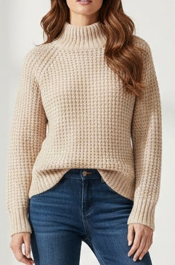 Pull grosse maille Gossip écru