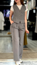 Ensemble gossip waistcoat gris