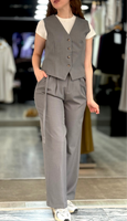 Ensemble gossip waistcoat gris