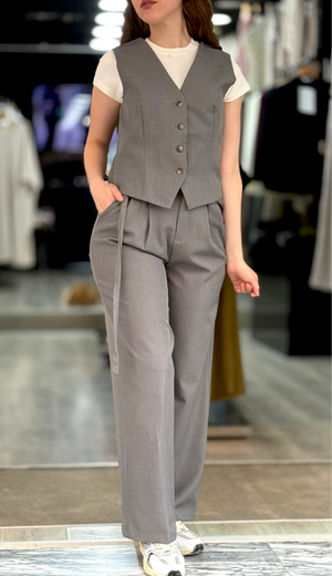 Ensemble gossip waistcoat gris