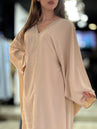 Abaya gossip ajustable à la taille