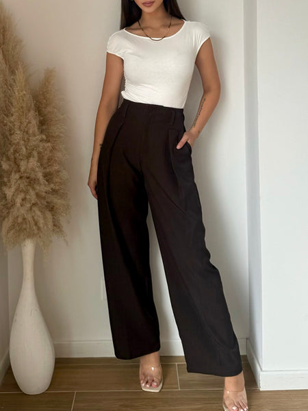 Pantalon  slouchy noir Gossip