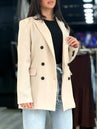 Veste blazer gossip beige