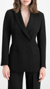 Ensemble gossip noir 4 boutons
