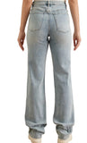Jean Gossip straight mid ride extra long