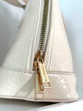 Sac torrent effet croco blanc