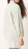 Chemise stradivarius old money vert