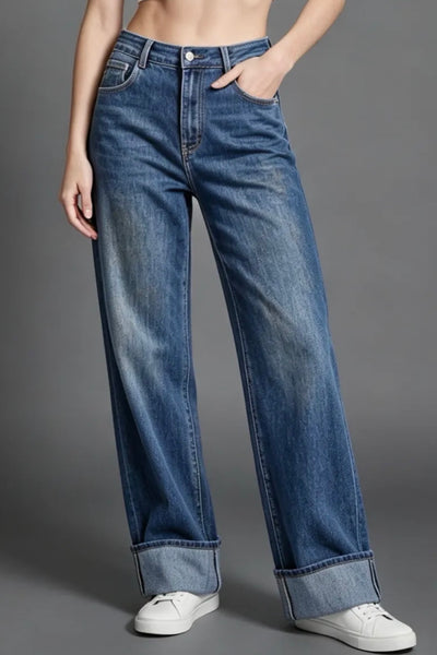 Jean gossip  dad fit a revers