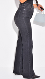 JEANS GOSSIP COUPE DROITE NOIR
