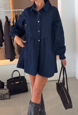 Robe gossip en jean