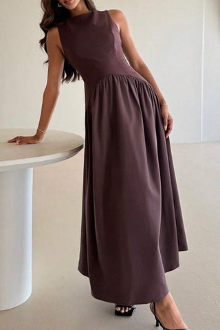Robe bateau marron