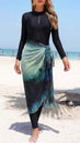 Burkini combi avec paréo