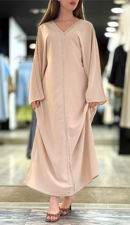 Abaya gossip ajustable à la taille