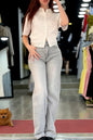 Jean Wide leg gris extra long