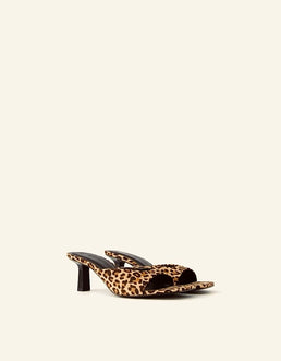 Mule Bershka léopard