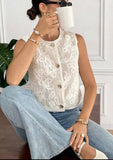 Gilet imprimer jacquard