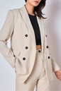 Veste blazer gossip beige