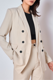 Veste blazer gossip beige