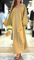 Abaya  gossip vert clair