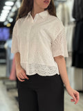 Chemise gossip broderie anglaise