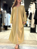 Abaya  gossip vert clair