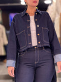 Veste en jean brute  Gossip