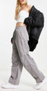 Pantalon parachute stradivarius