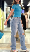 Jeans gossip Wide leg déchiré
