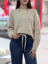 Pull laine gossip beige