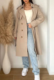 Trench gossip beige