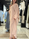 Abaya gossip ajustable à la taille