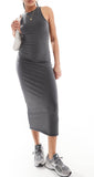 Robe pullandbear gris
