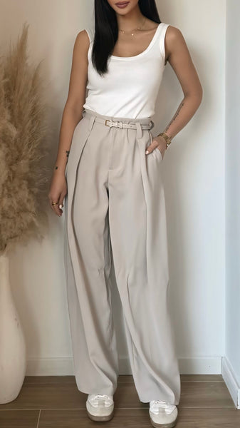 Pantalon  avec ceintures casual gossip