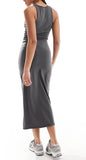 Robe pullandbear gris