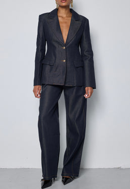 Ensemble blazer en jean