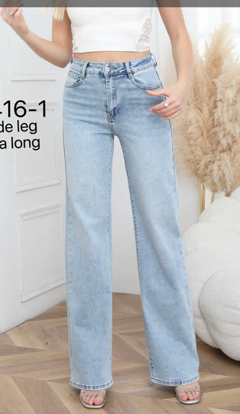 Jean Wide leg claire extra long