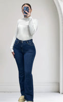 Jean gossip flare high waist up