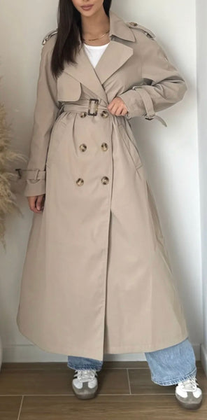 Trench gossip beige imperméable
